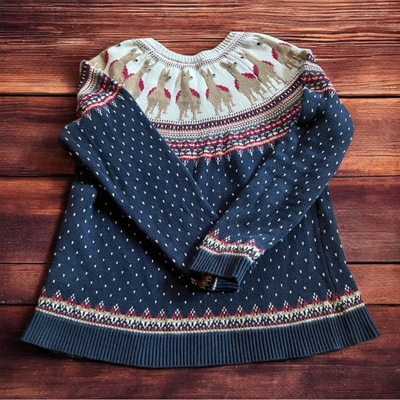 90’s Christopher & Banks Holiday unisex reindeer Sweater - Picture 3 of 5